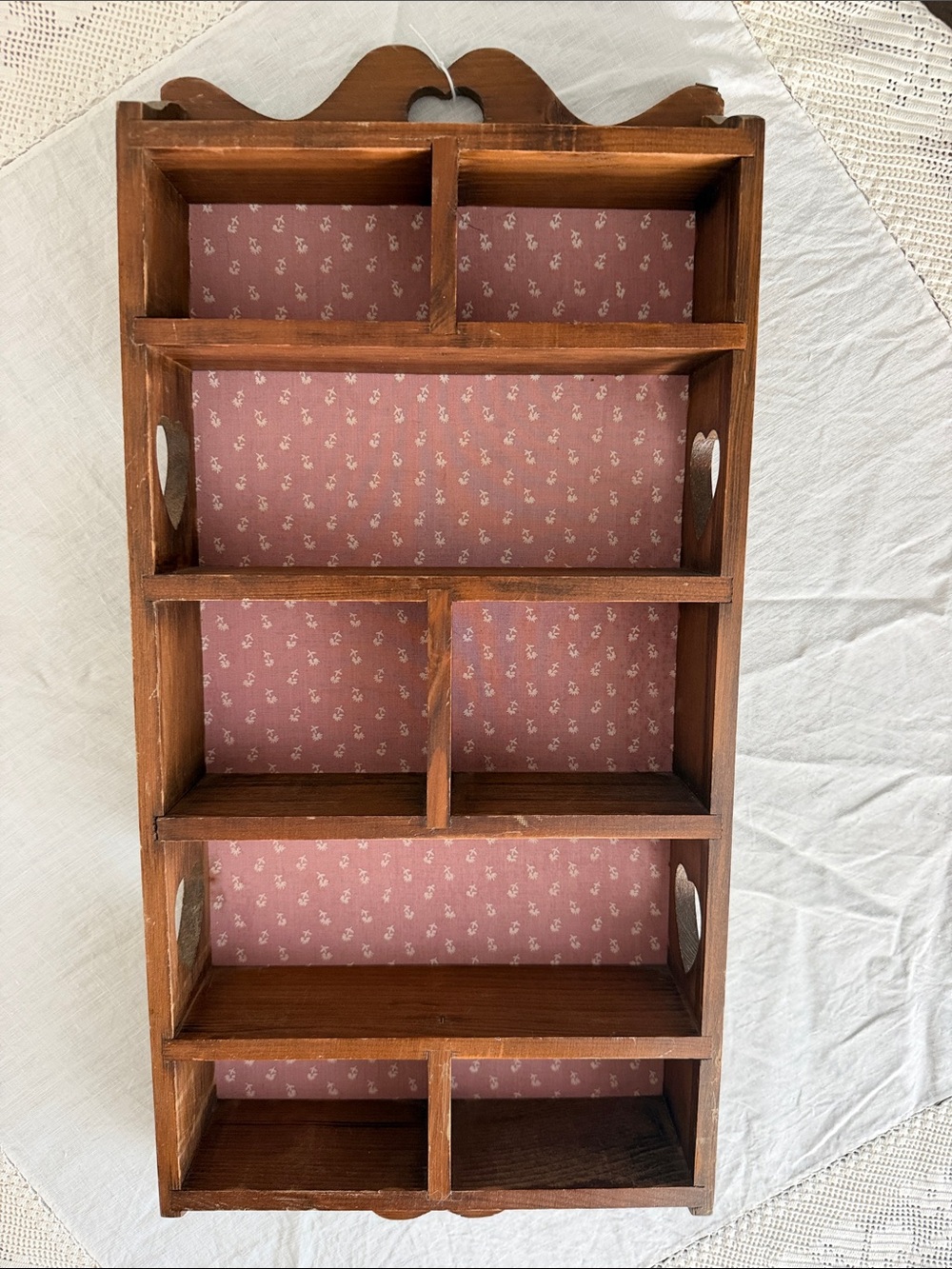 Vintage Wooden Wall Shelf